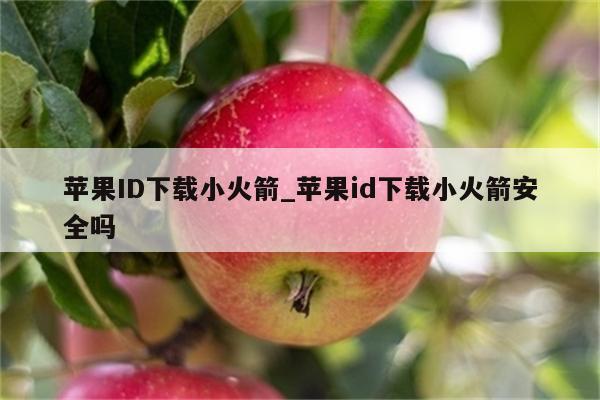<strong>苹果id</strong>下载小火箭_<strong>苹果id</strong>下载小火箭安全吗